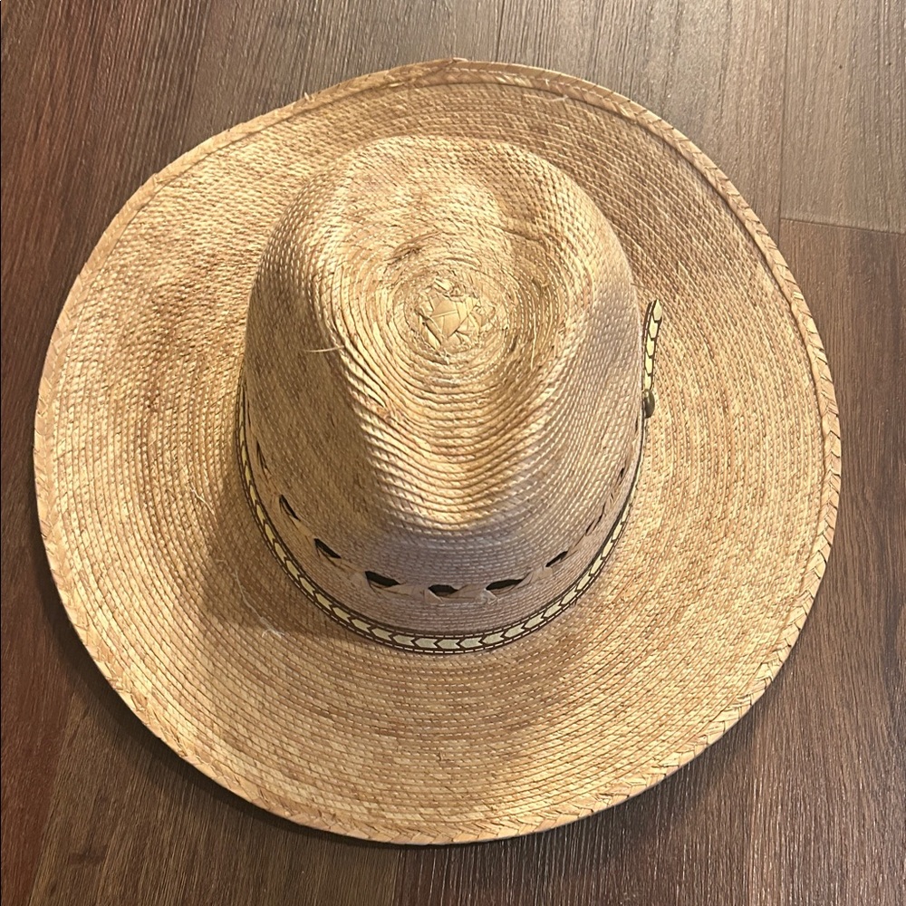 Men's Classic Brown Straw Hat